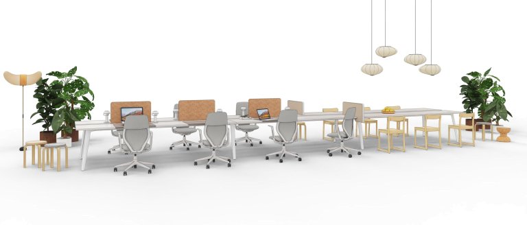 Vitra ACX Mesh 3D kontorstol sort base