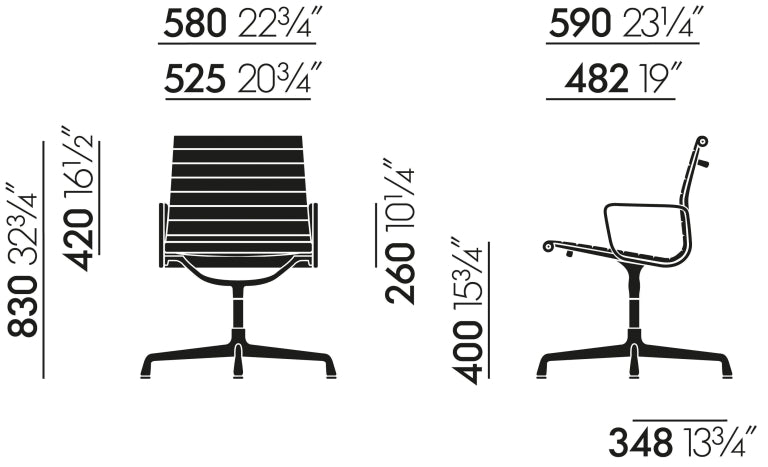 Vitra EA 108 stol