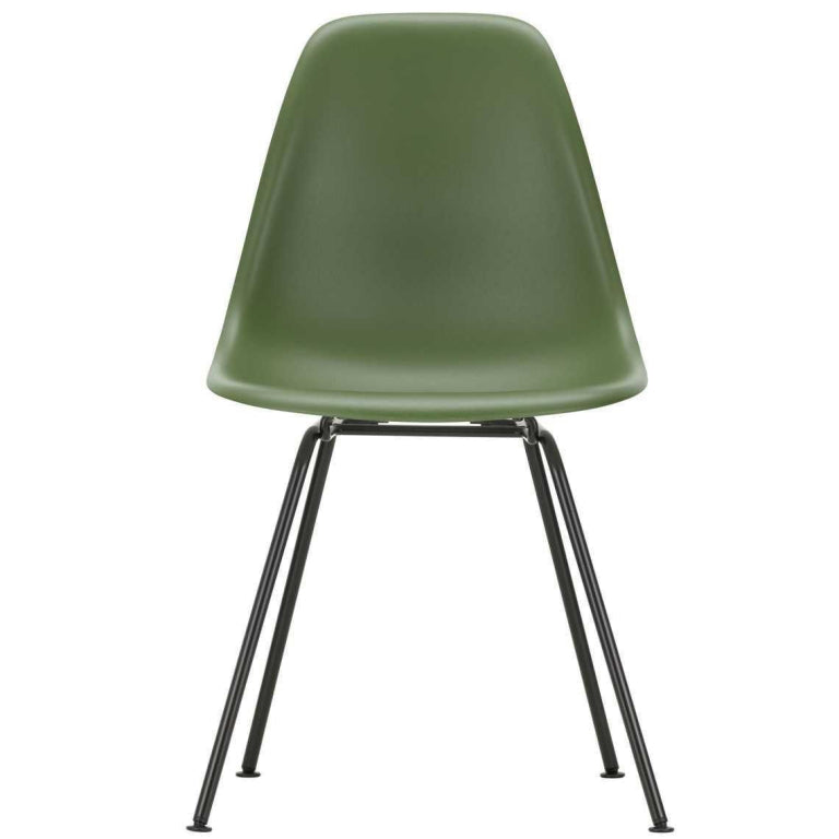 Vitra Eames DSX stol sort pulverlakeret base