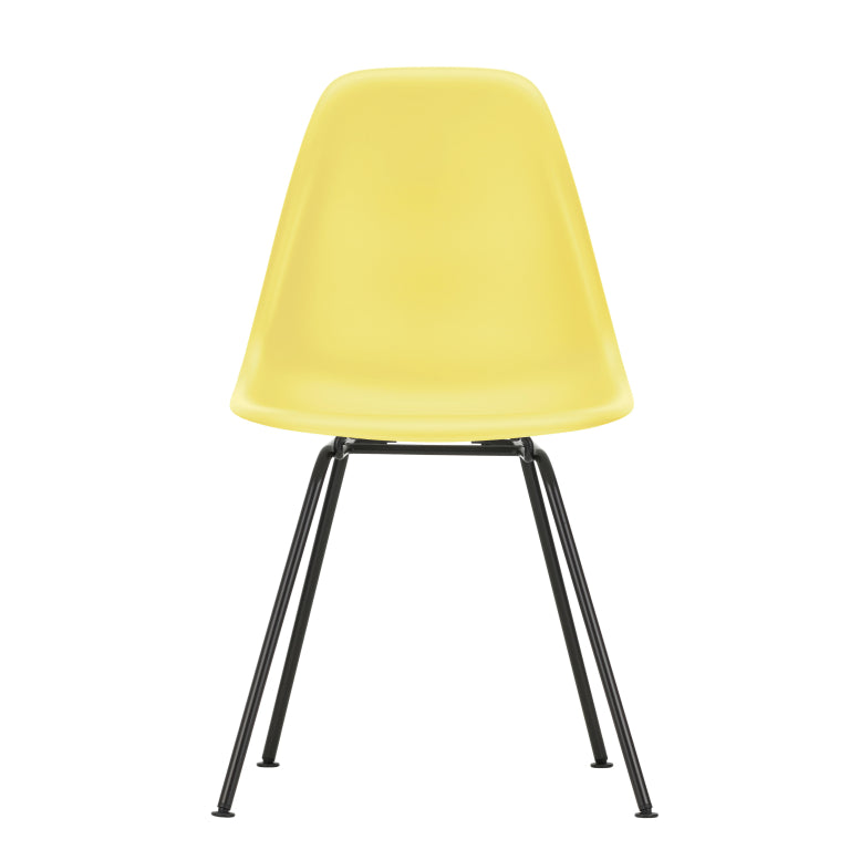 Vitra Eames DSX stol sort pulverlakeret base