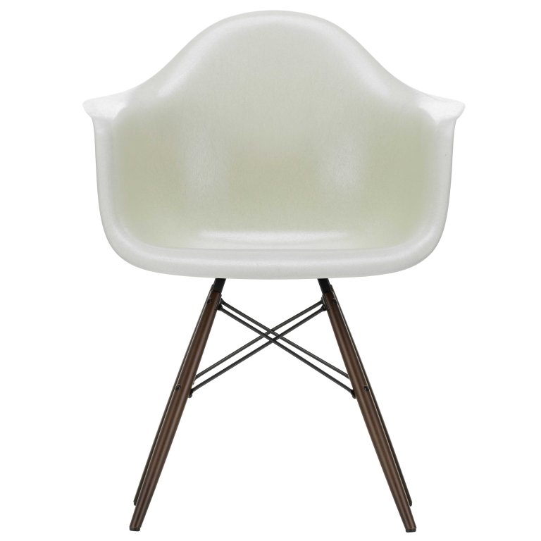 Vitra Eames DAW Glasfiberstol mørk ahorn