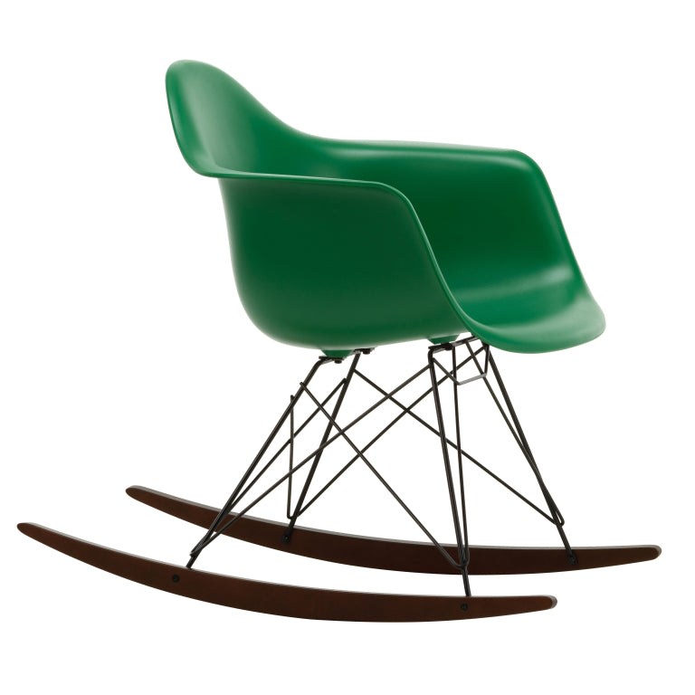 Vitra Eames RAR gyngestol mørk base i ahorn
