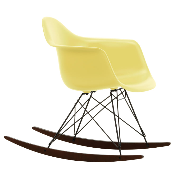 Vitra Eames RAR gyngestol mørk base i ahorn