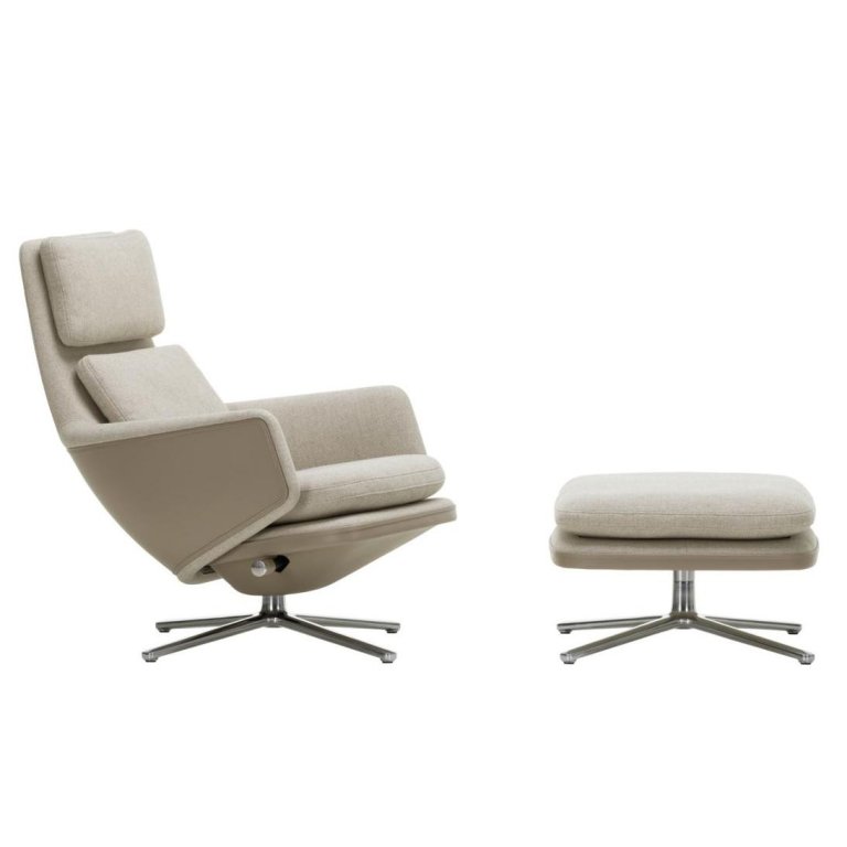 Vitra Grand Relax med skammel