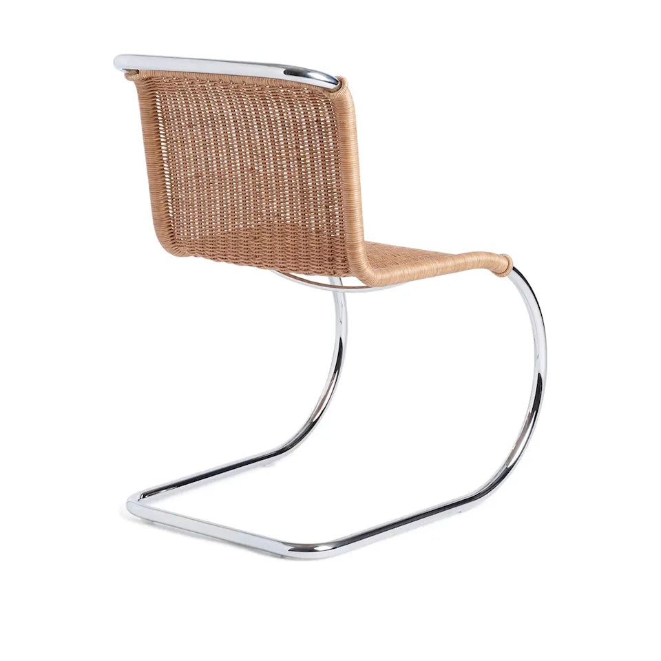 Knoll MR Side Chair Rattan stoel