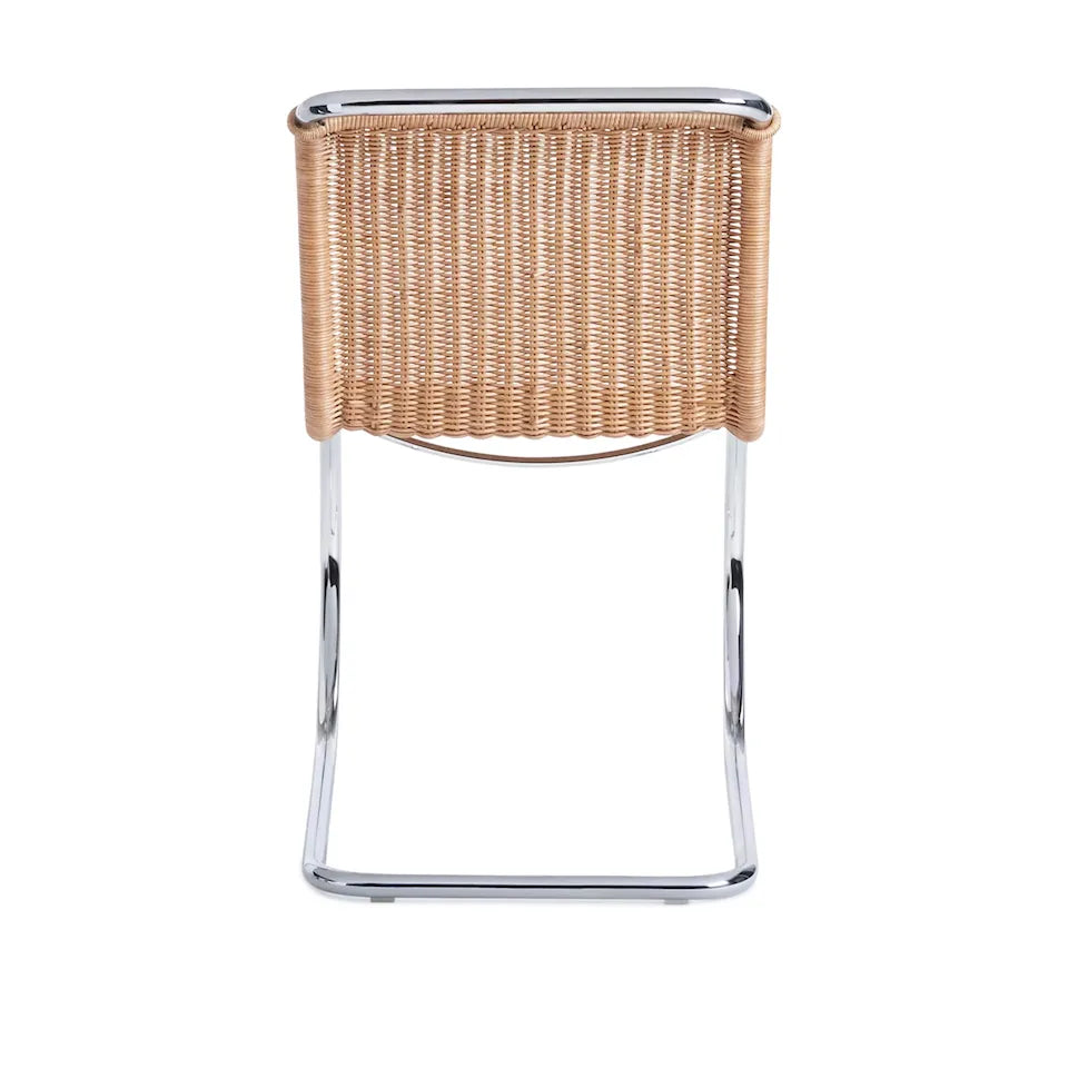 Knoll MR Side Chair Rattan stoel
