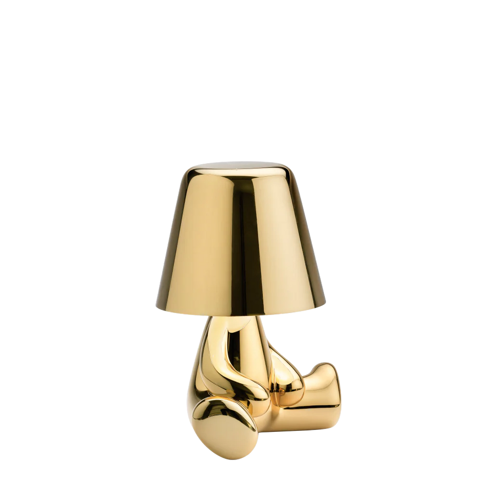 Qeeboo Golden Brothers Joe Table Lamp