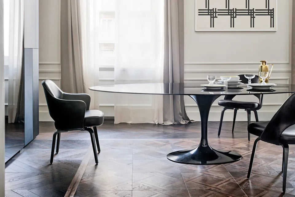 Knoll Saarinen Conference Chair - Alpaca