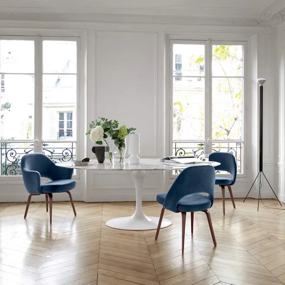 Knoll Saarinen Round Eettafel Ø 137 cm White
