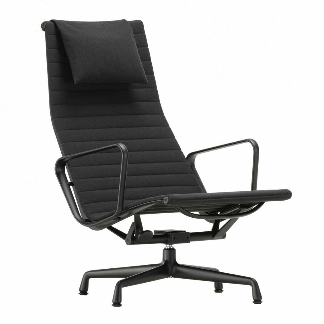 VITRA Eames Aluminium Stol EA 124 Lænestol