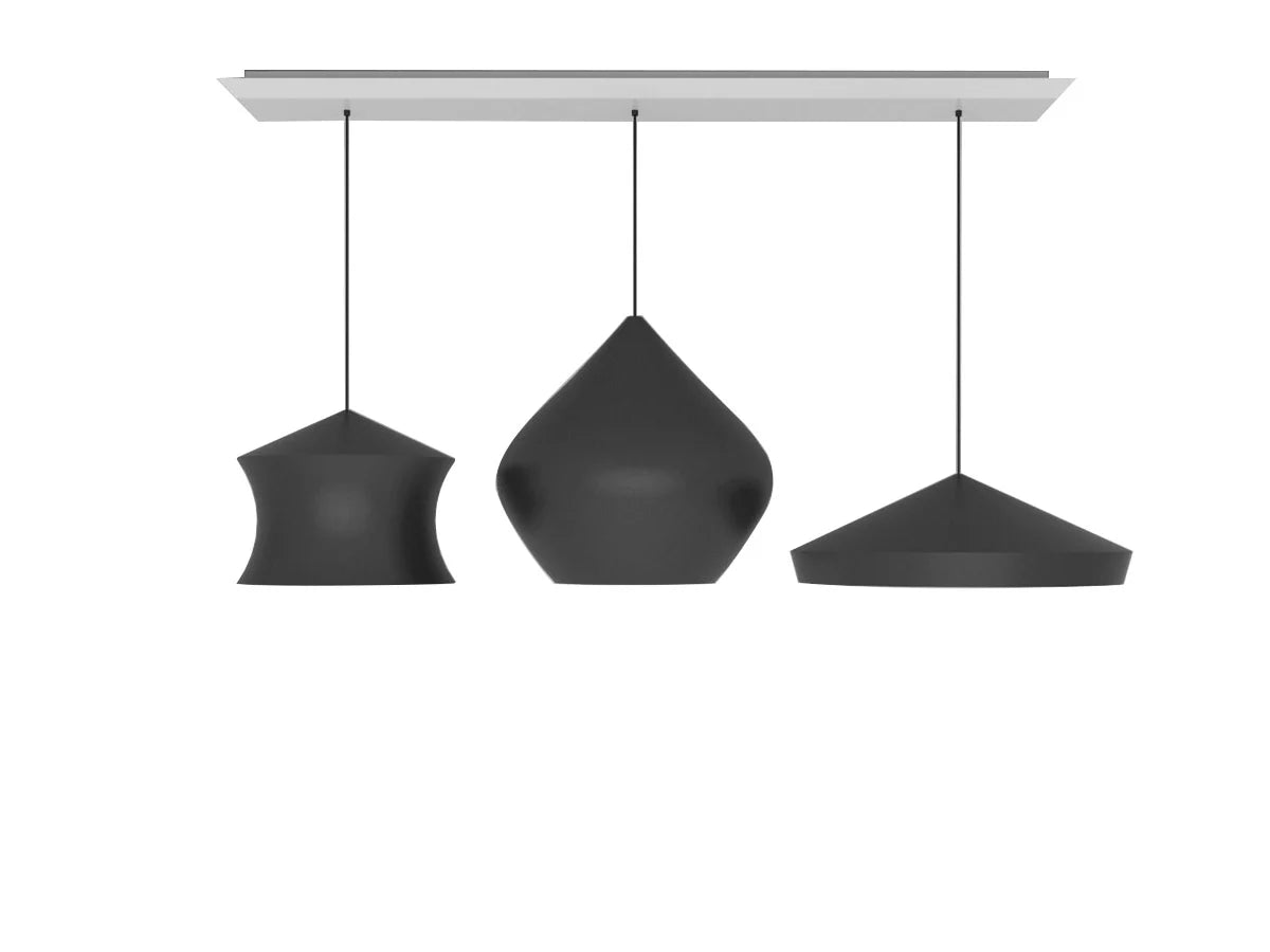 Tom Dixon Beat Trio Linear Suspension Lamp