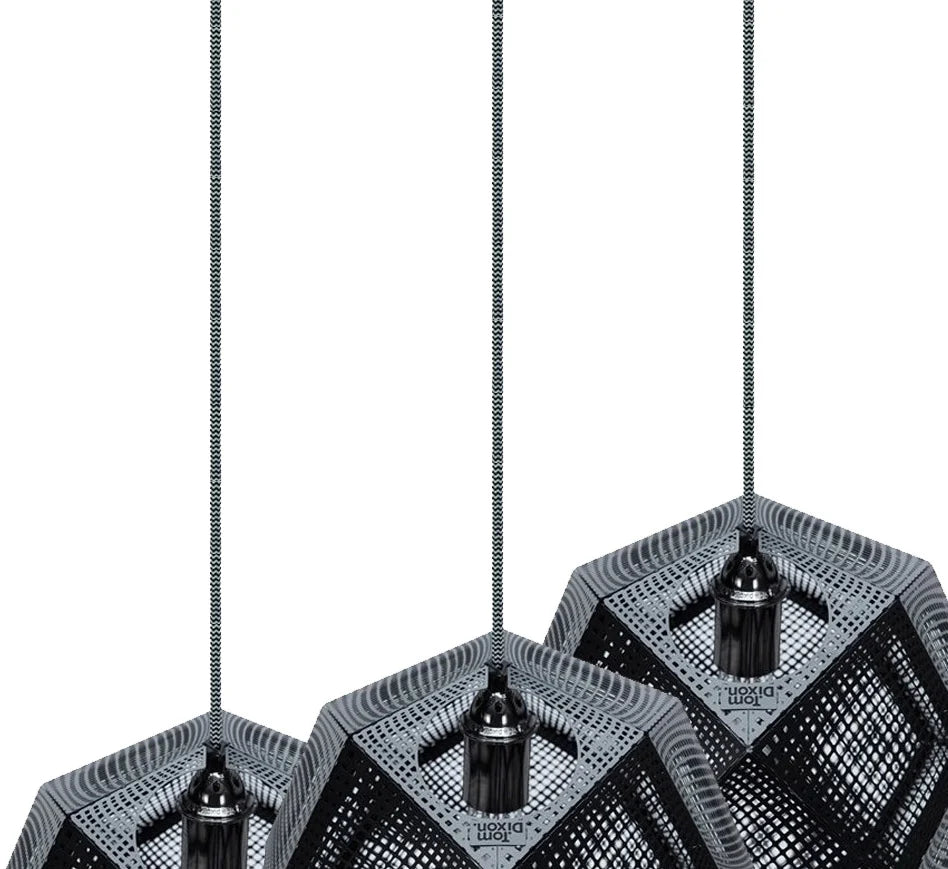 Tom Dixon Etch Shade Black Pendant System