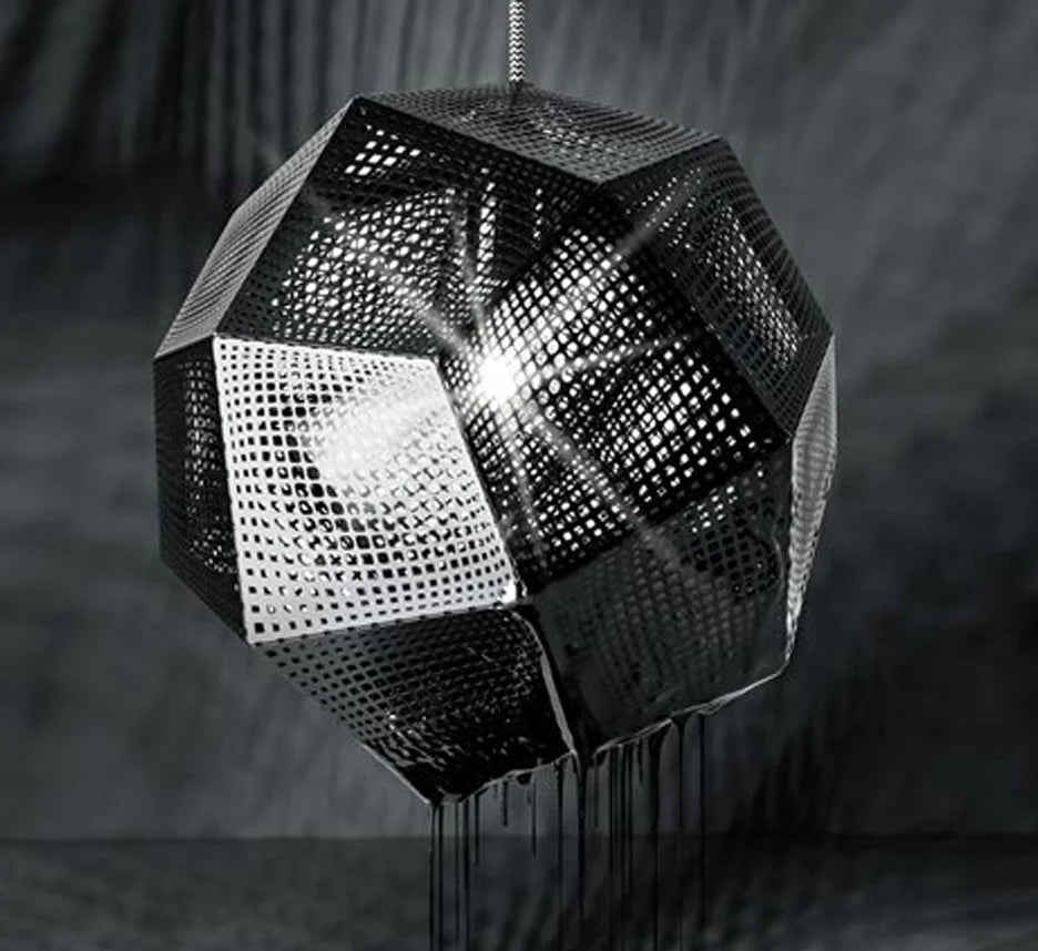 Tom Dixon Etch Shade Black Pendant System