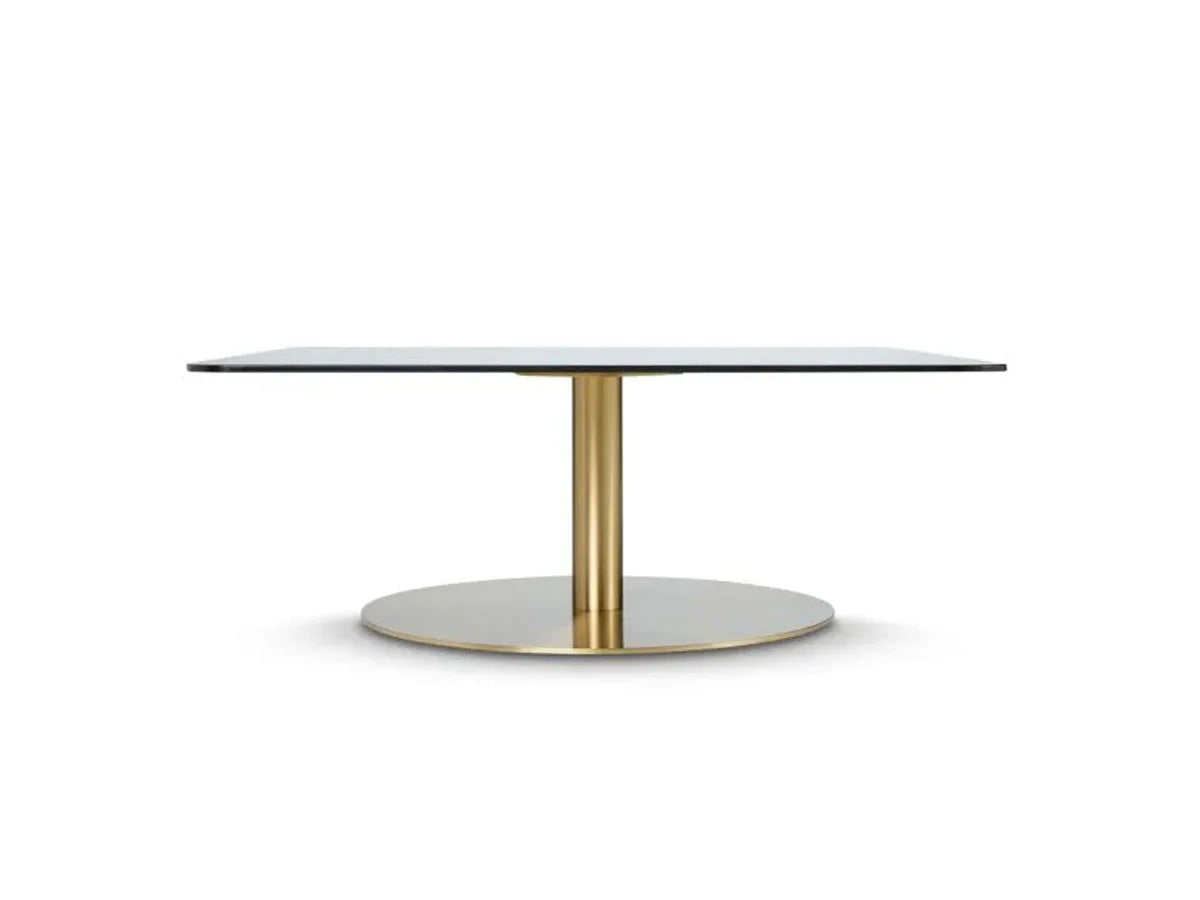 Tom Dixon Flash Table Square Brass