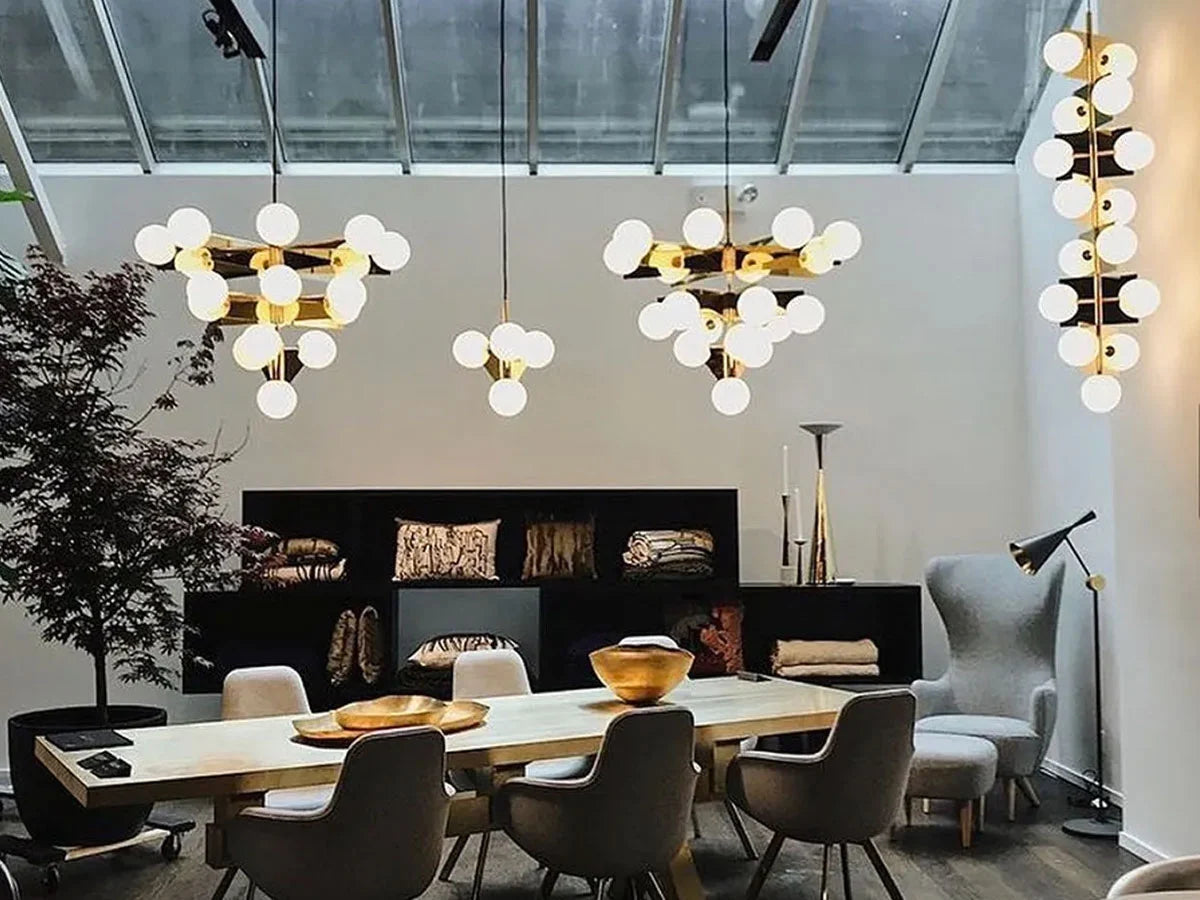 Tom Dixon Plane Short LED Suspension Lamp