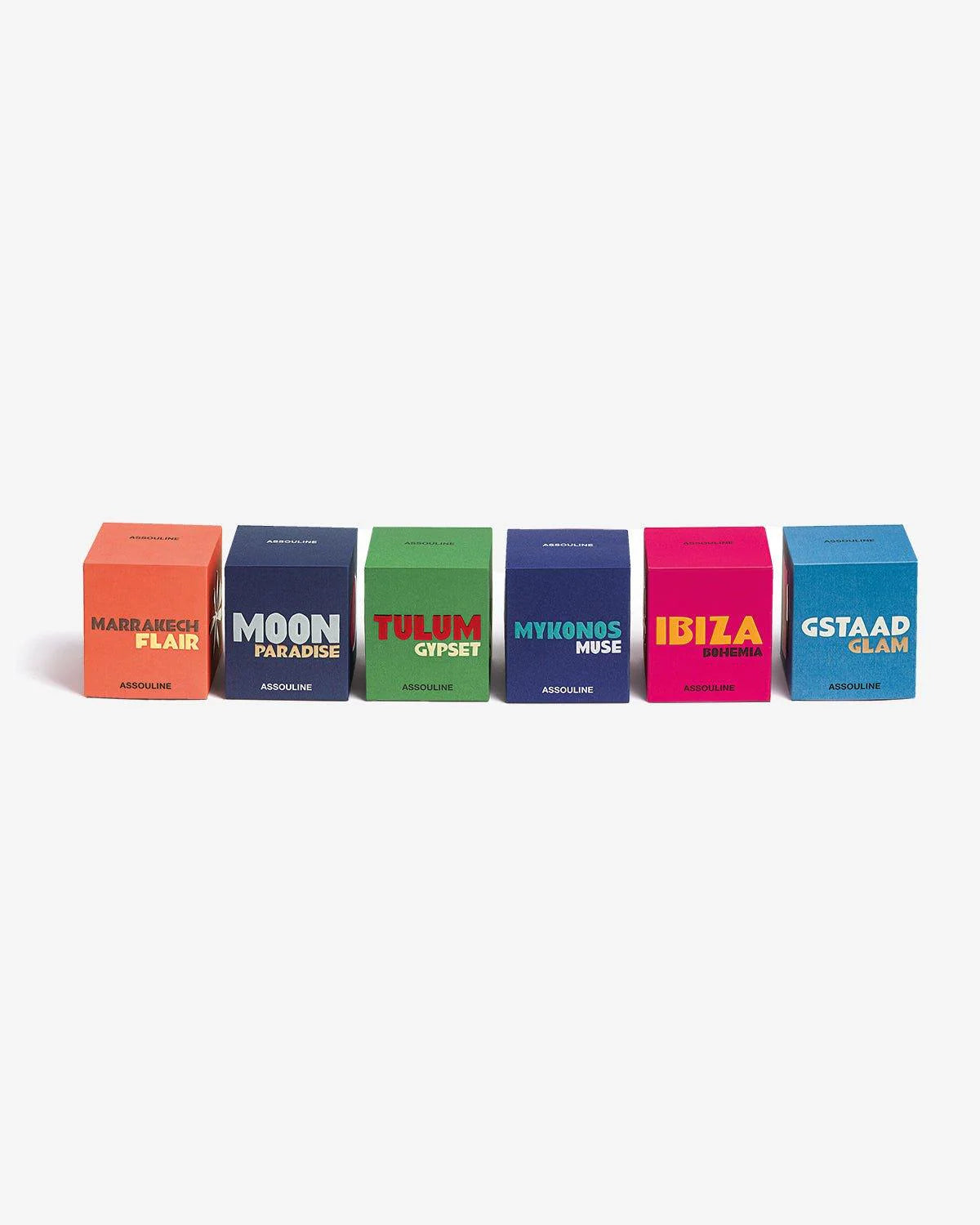 ASSOULINE Travel From Home Scented Candle Set