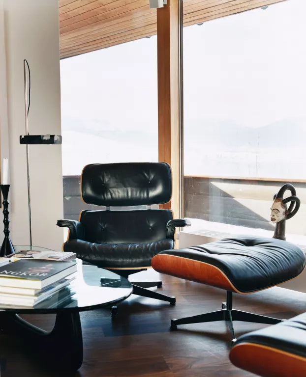 Vitra Ottoman til Lounge stol