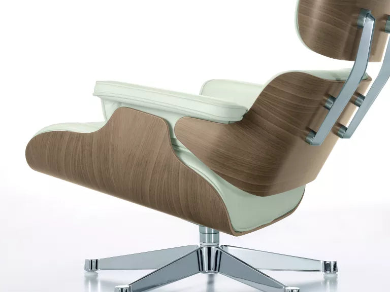 Vitra Eames Lounge stol lænestol (nye mål) snehvid