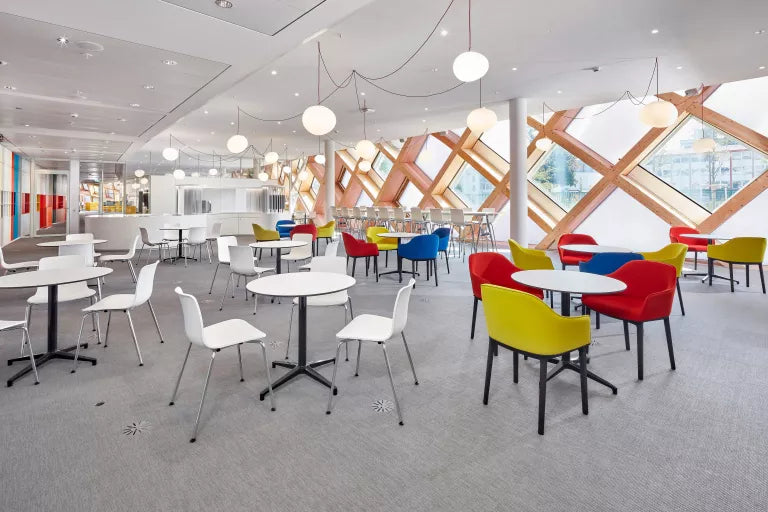 Vitra HAL RE stol understel i krom