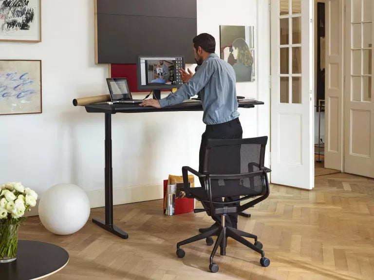 Vitra Physix konferencestol sort stel