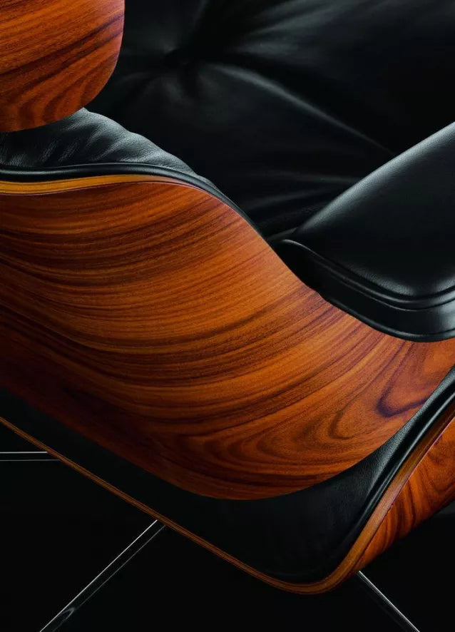 Vitra Eames Lounge stol lænestol (klassisk størrelse) Palisander