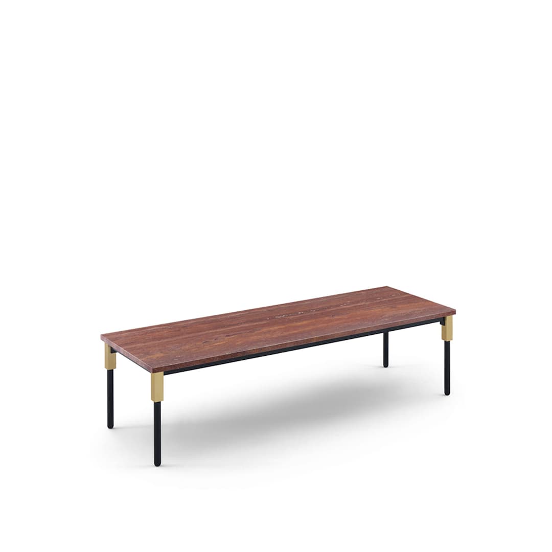 ARFLEX Match Small Table 122 x 42 cm - Travertino Rosso