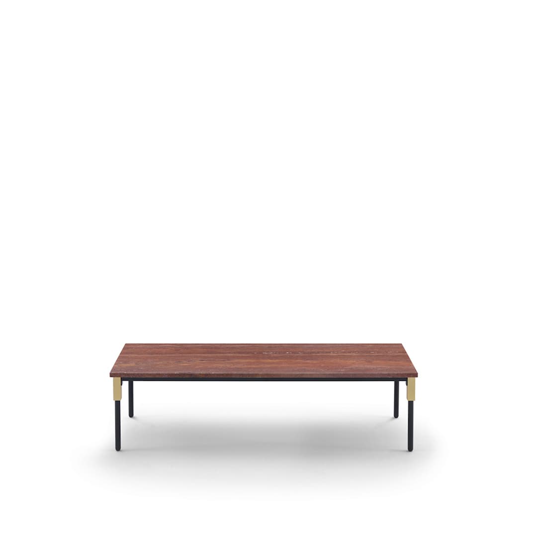 ARFLEX Match Small Table 122 x 42 cm - Travertino Rosso