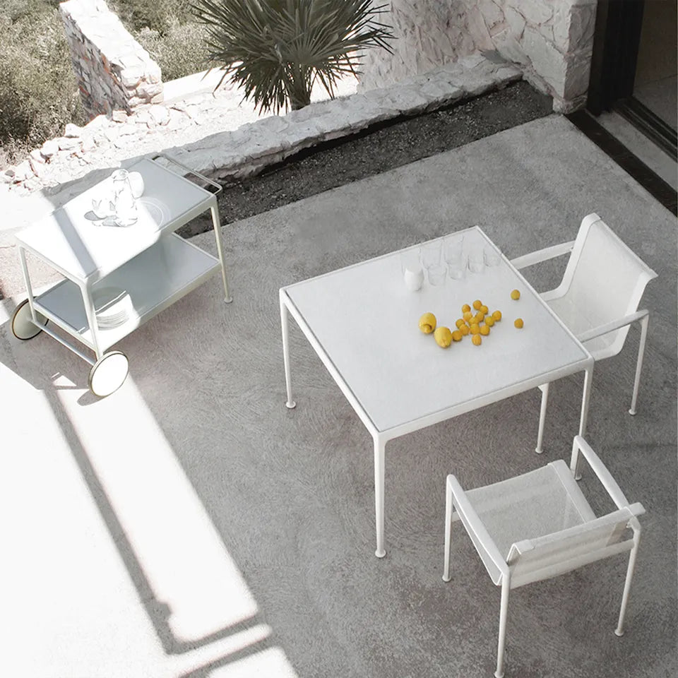 Knoll 1966 vierkante buiten eettafel 71 cm