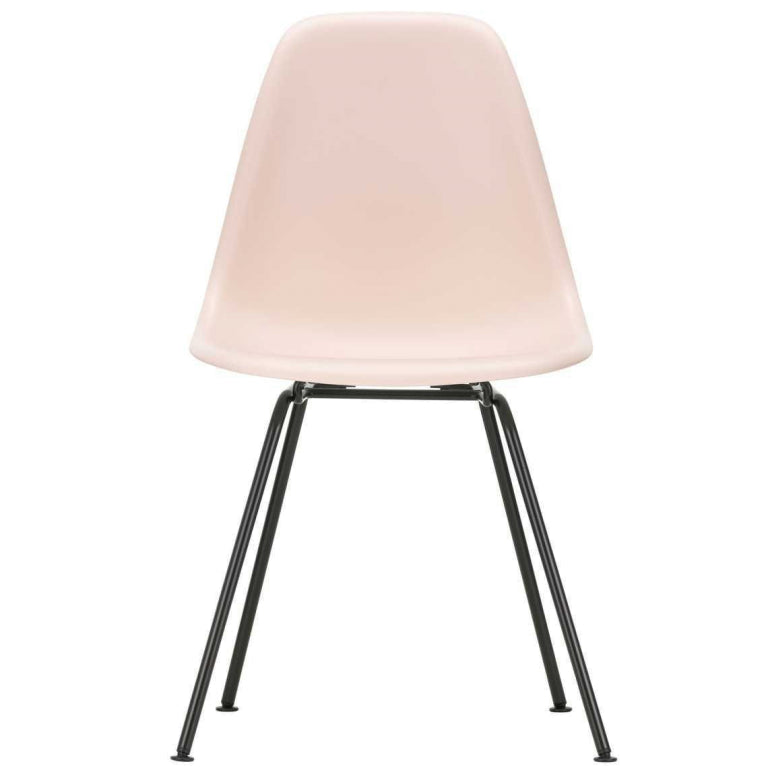 Vitra Eames DSX stol sort pulverlakeret base
