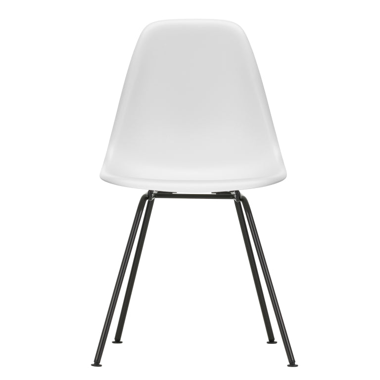 Vitra Eames DSX stol sort pulverlakeret base