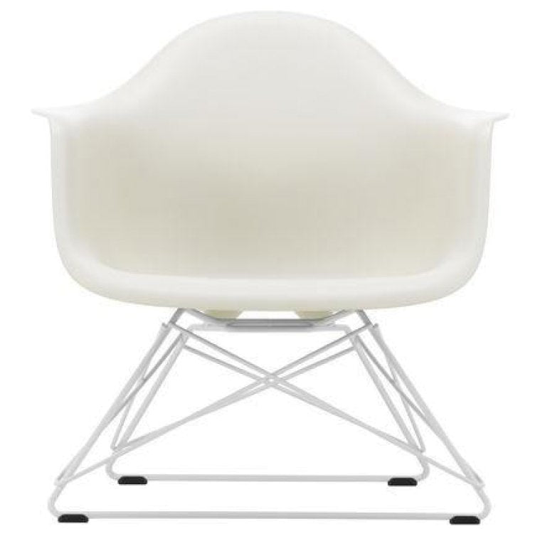 Vitra Eames LAR lounge chair white base