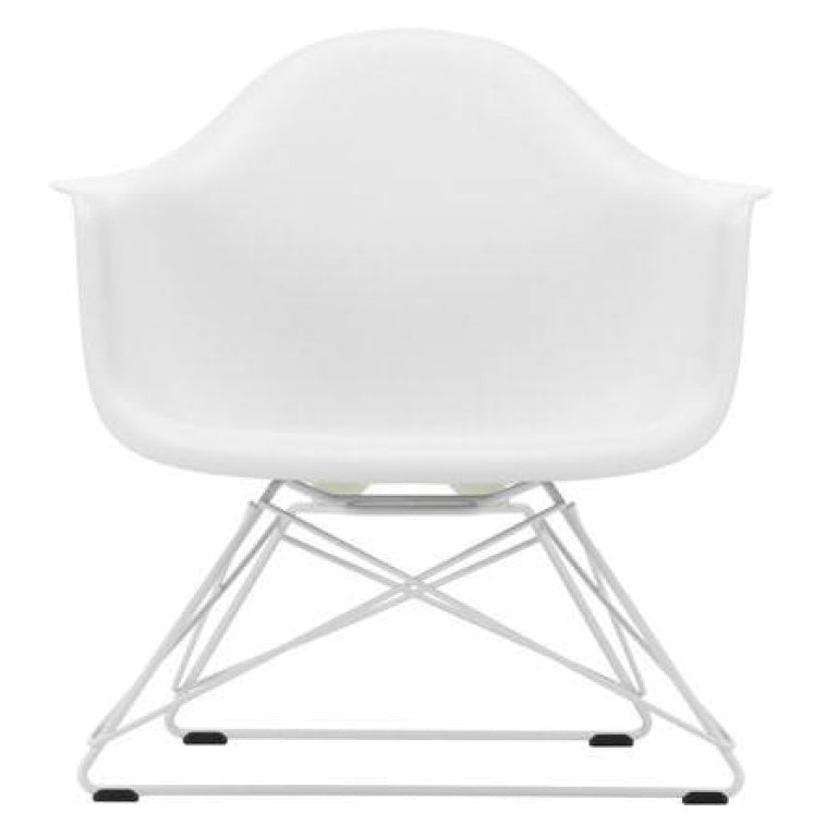 Vitra Eames LAR lounge chair white base