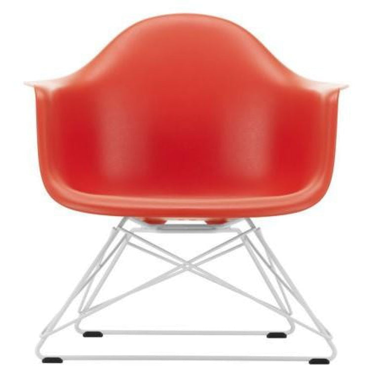 Vitra Eames LAR lounge chair white base