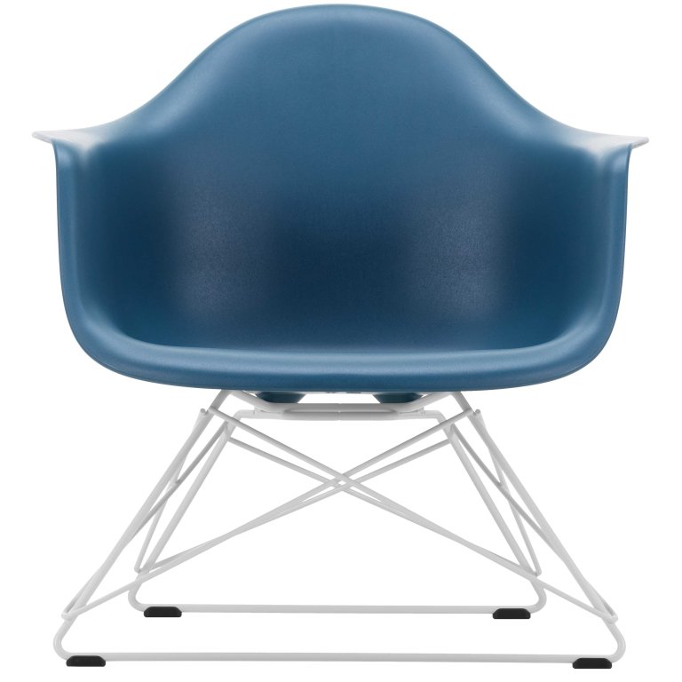Vitra Eames LAR lounge chair white base