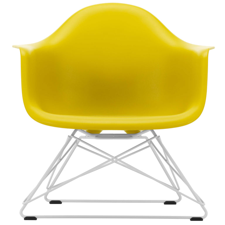 Vitra Eames LAR lounge chair white base