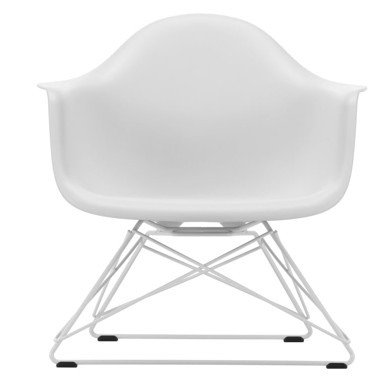 Vitra Eames LAR lounge chair white base