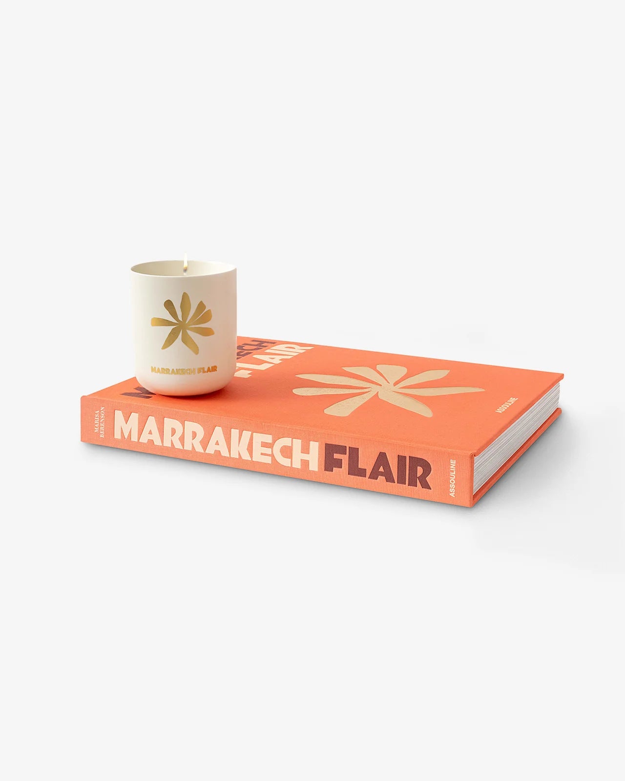ASSOULINE Marrakech - Candle and Book Gift Set