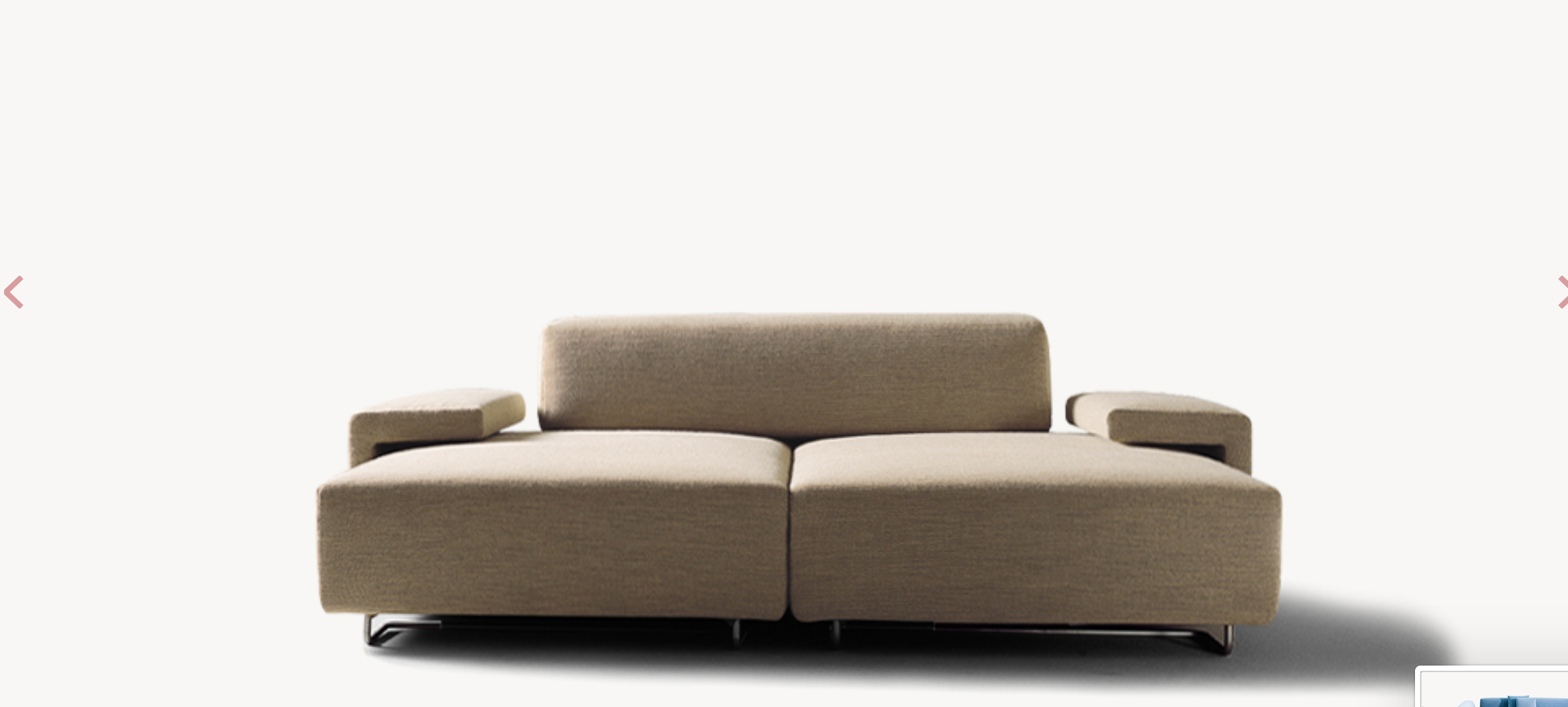 Moroso Lowland sofa