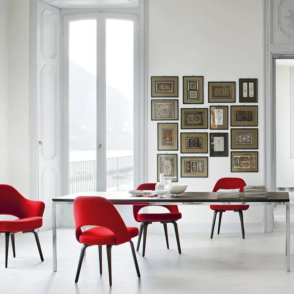 Knoll Florence rechthoekige tafel 100 x 240 cm