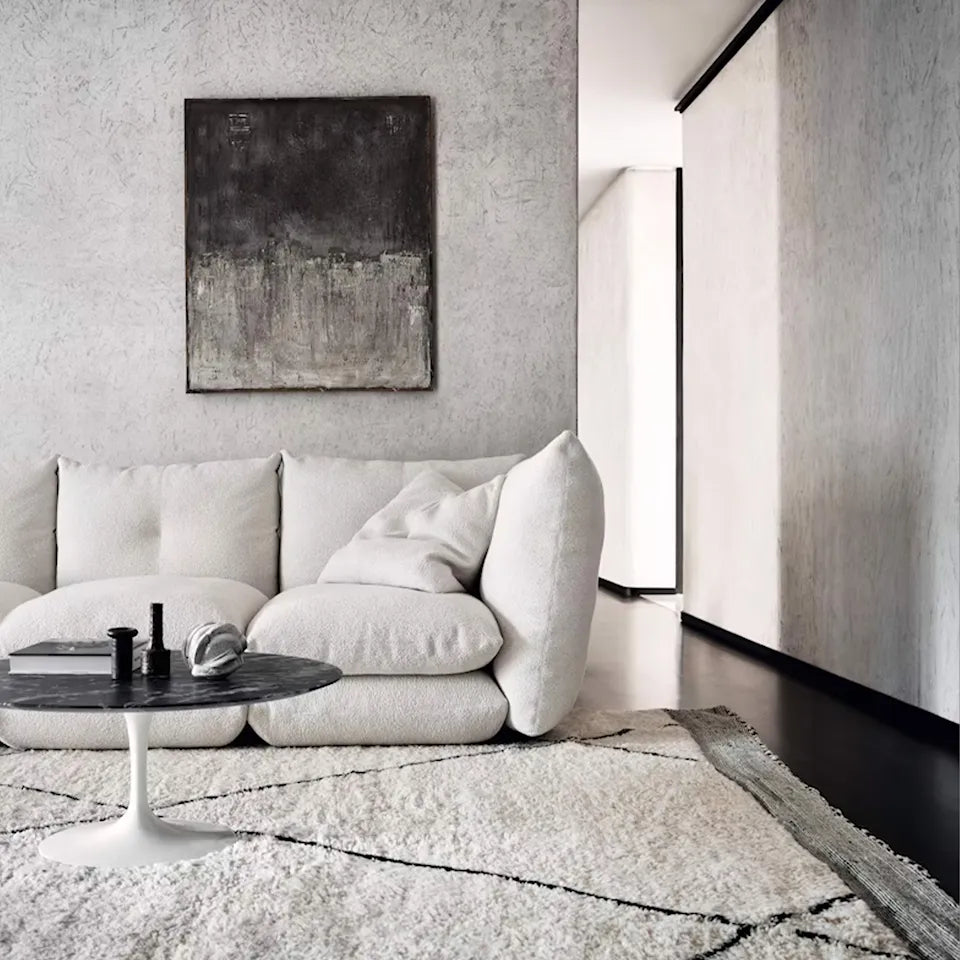 Knoll Perron Pillo 2-Seater Sofa