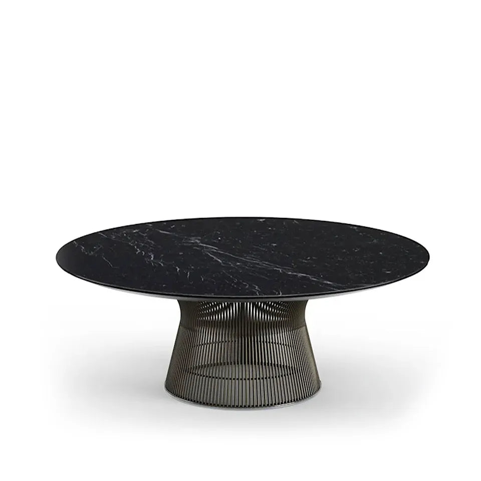 Knoll Platner salontafel Ø 92 cm Brons Metallic