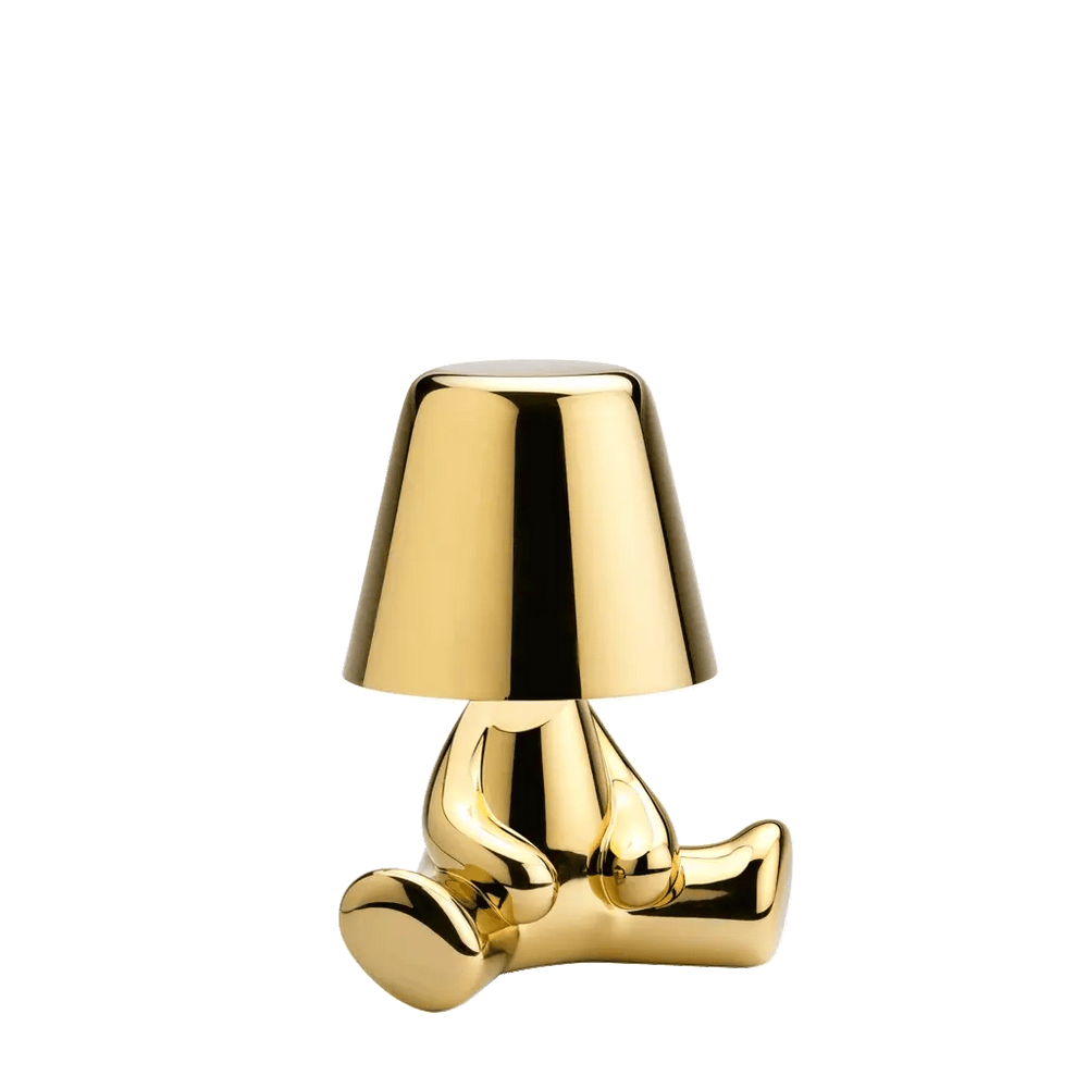 Qeeboo Golden Brothers Joe Table Lamp
