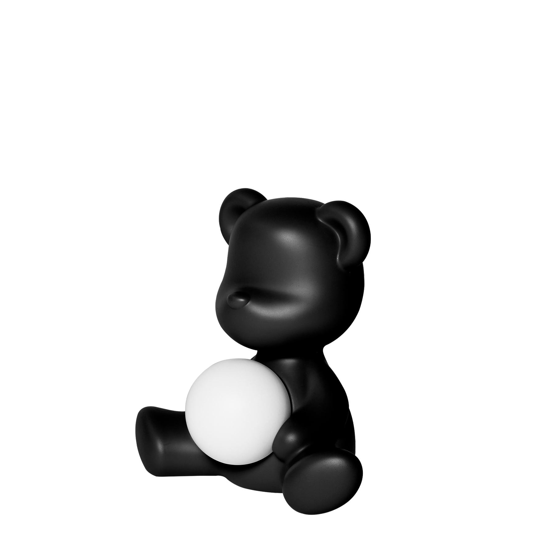 Qeeboo Teddy Girl Black Table Lamp
