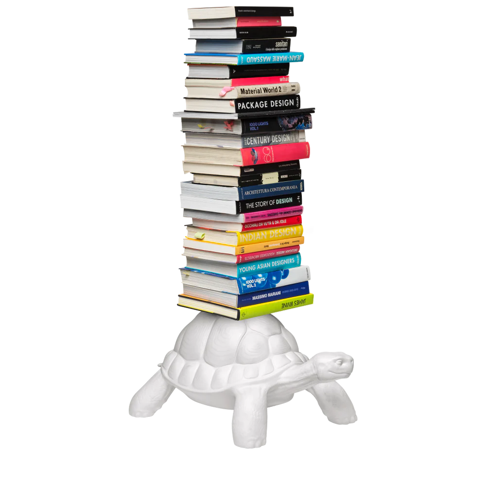 Qeeboo Turtle Bookend White