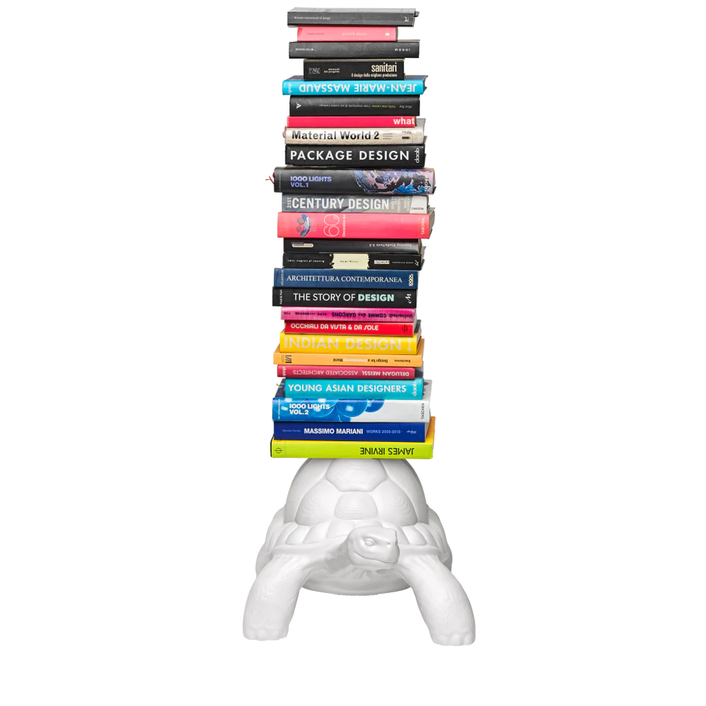 Qeeboo Turtle Bookend White