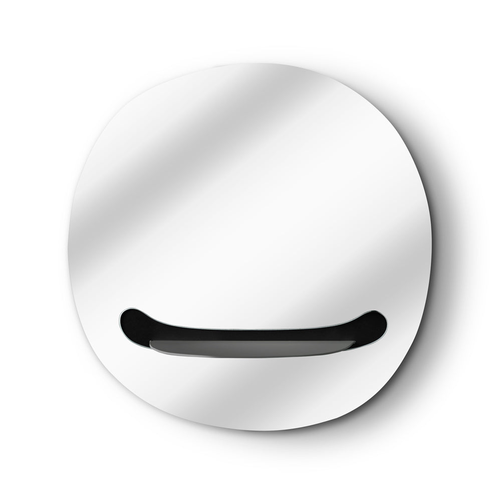 Workworthy Smiling Mirror Black