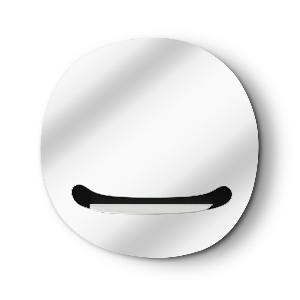 Workworthy Smiling Mirror Black