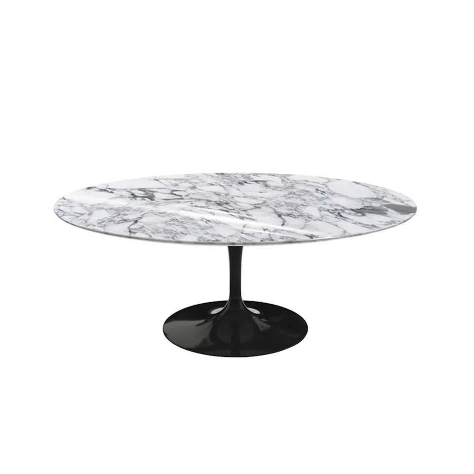 Knoll Saarinen Oval Koffietafel Black
