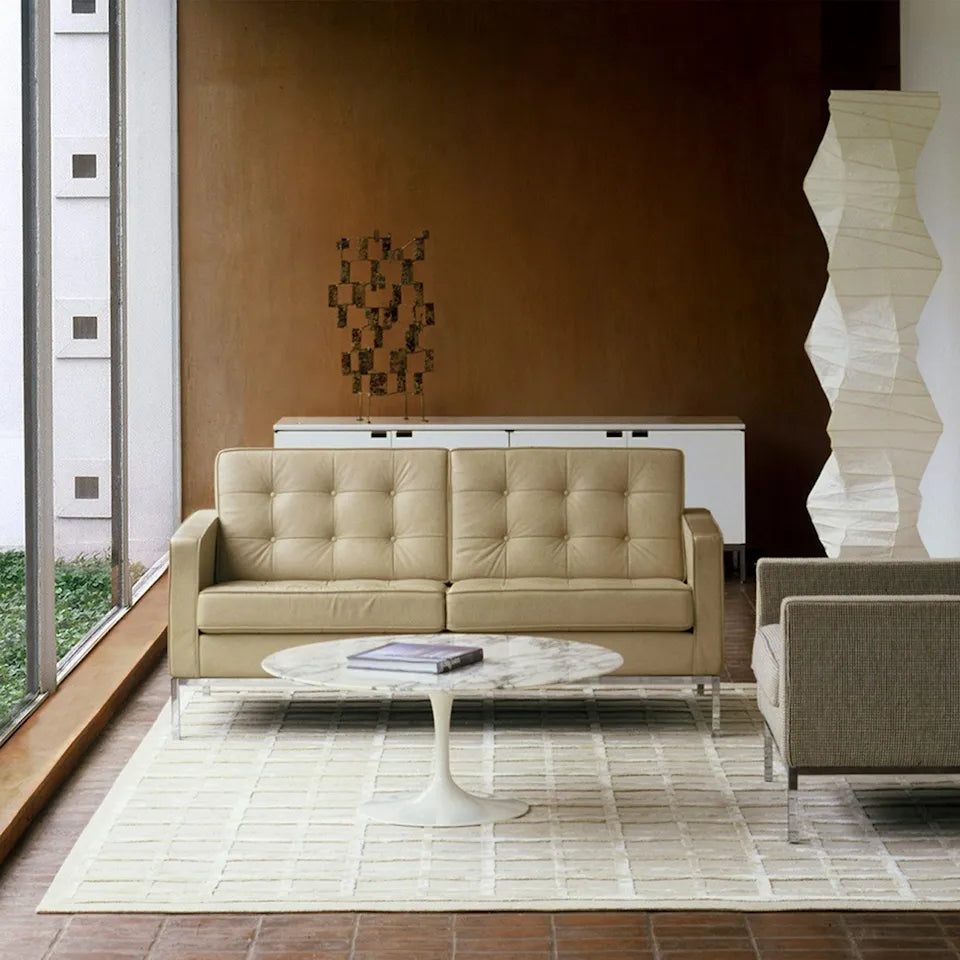 Knoll Saarinen Oval Koffietafel White