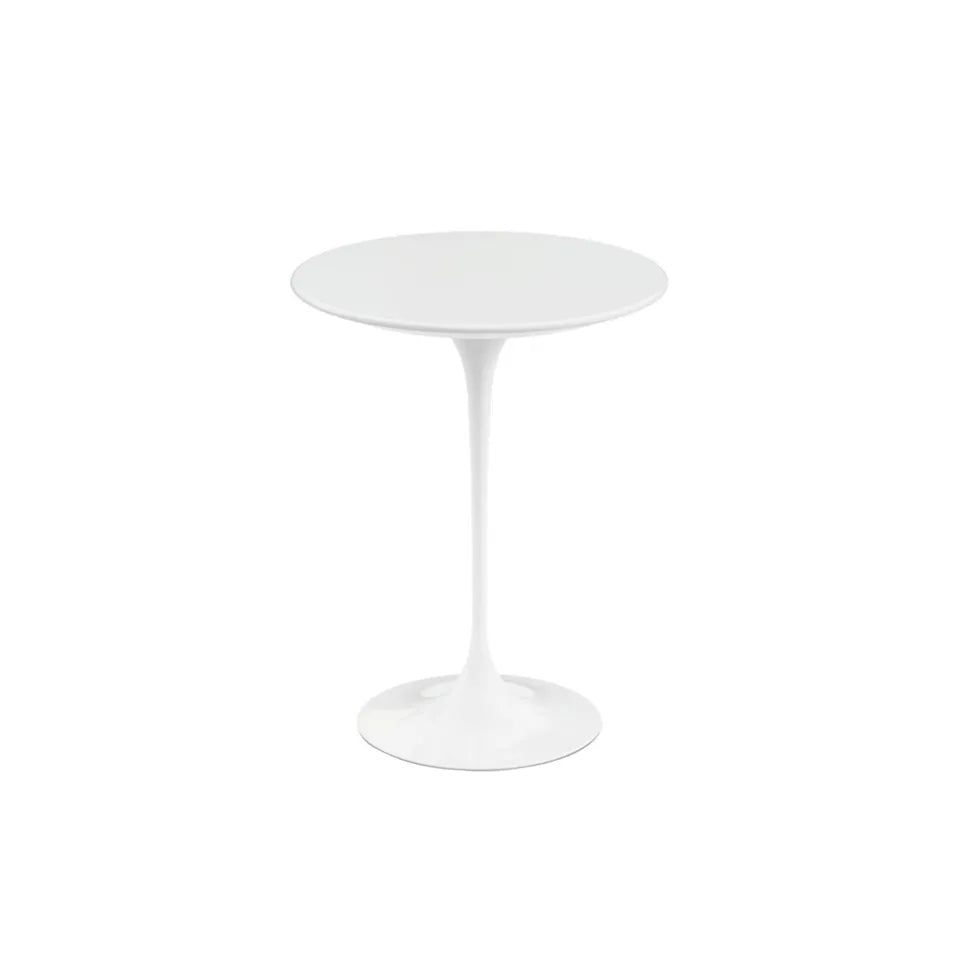 Knoll Saarinen Round bijzettafel Ø 41 cm White
